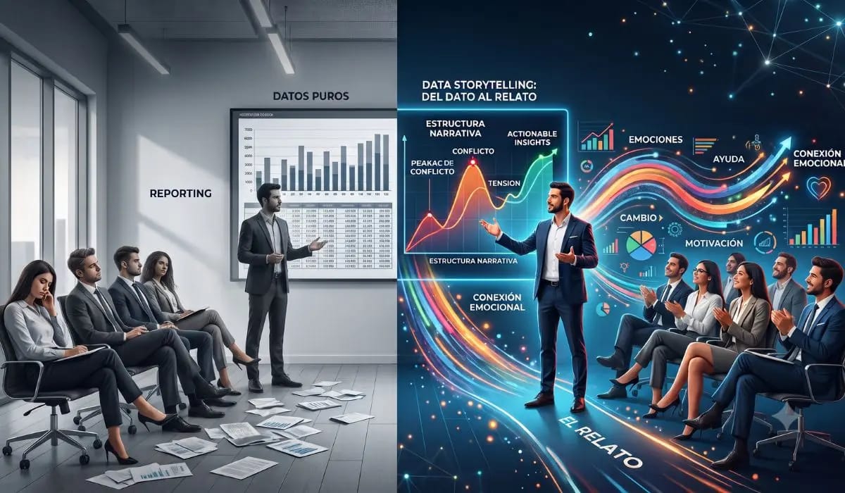 Data Storytelling: cómo contar historias basadas en datos